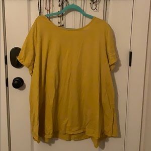 Yellow shirt